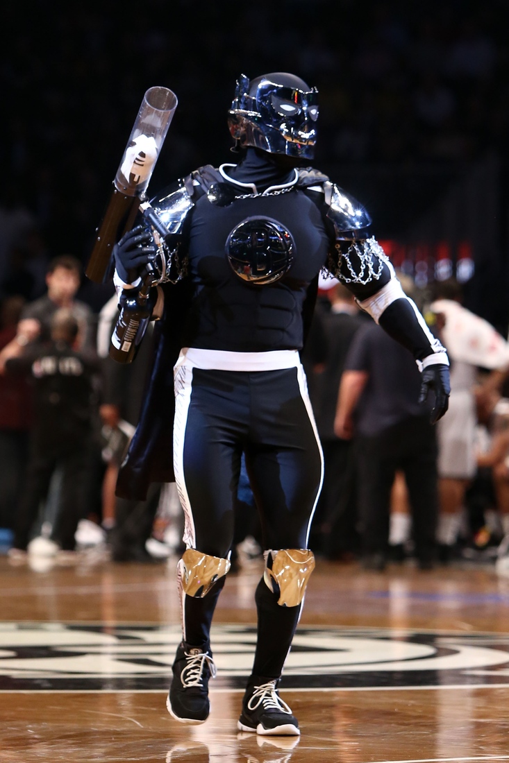 A farewell to BrooklyKnight, the Brooklyn Nets' awful mascot - SBNation.com