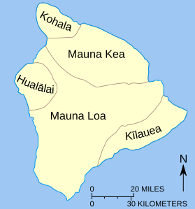 hawaii shield volcanoes