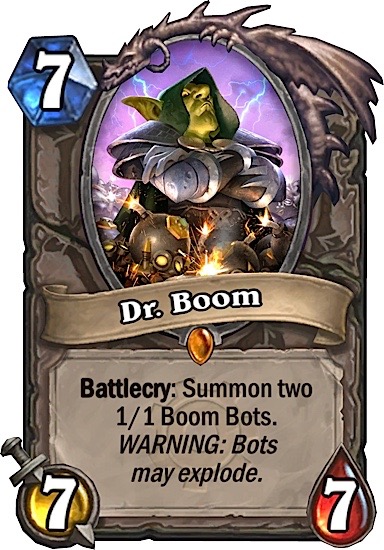 Hearthstone: Goblins vs. Gnomes Dr. Boom