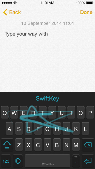SwiftKey iOS 8