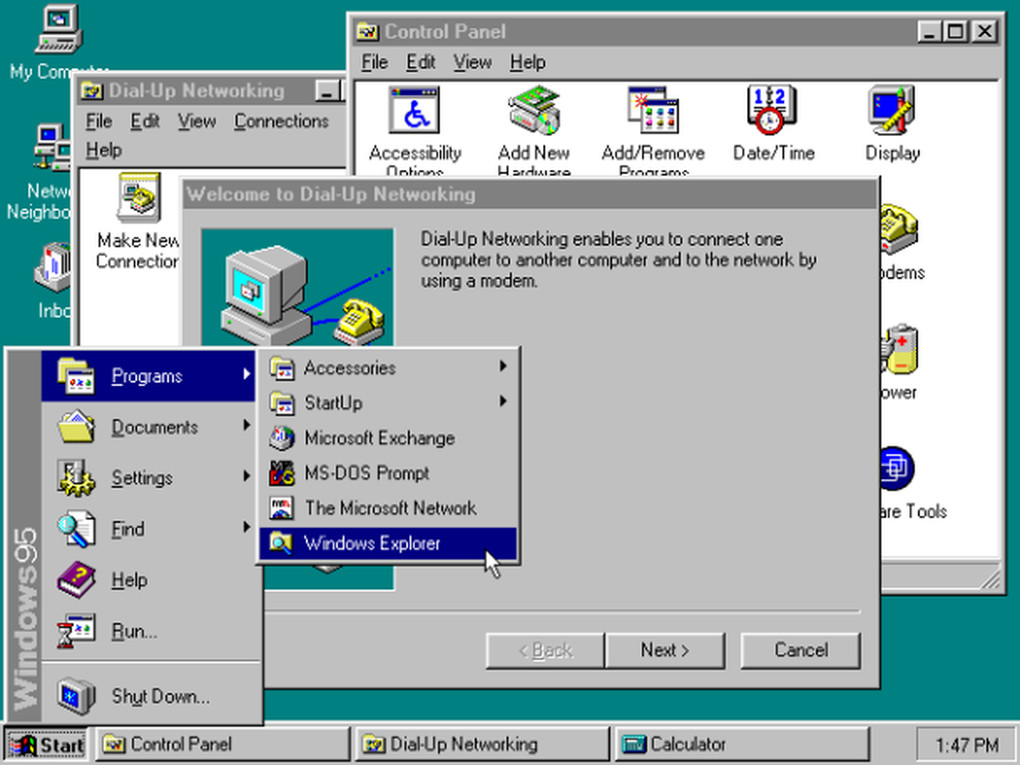 Windows 95 (1995)