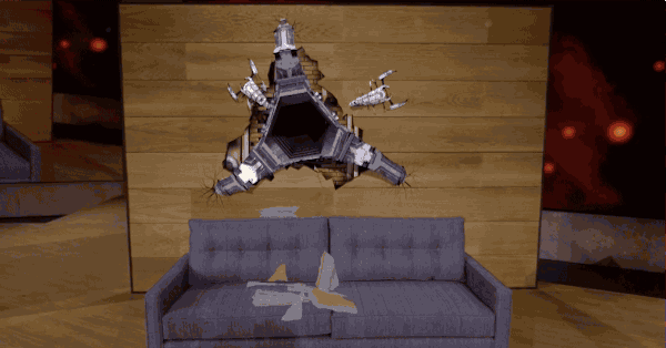 Hololens robot demo gif