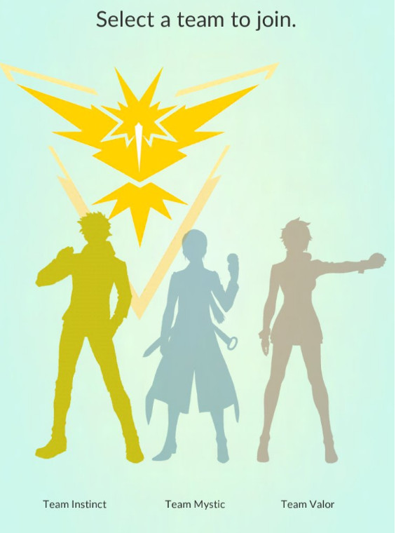 Find out about the different teams in Pokemon GO