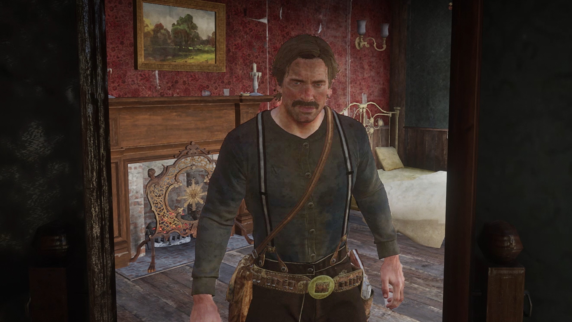 løbetur benzin Ulydighed Red Dead Redemption 2's Arthur Morgan does not like the man in the mirror -  Polygon