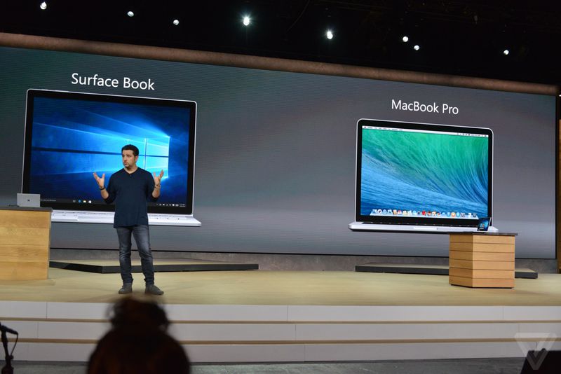 Surface Book vs. MacBook Pro