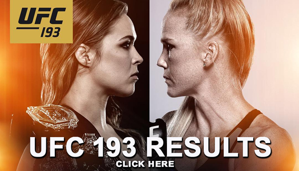 UFC 193 Results