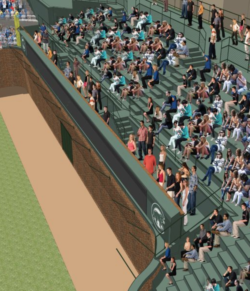 Wrigley Field's New Bleachers to Make Debut Next Monday - Curbed Chicago