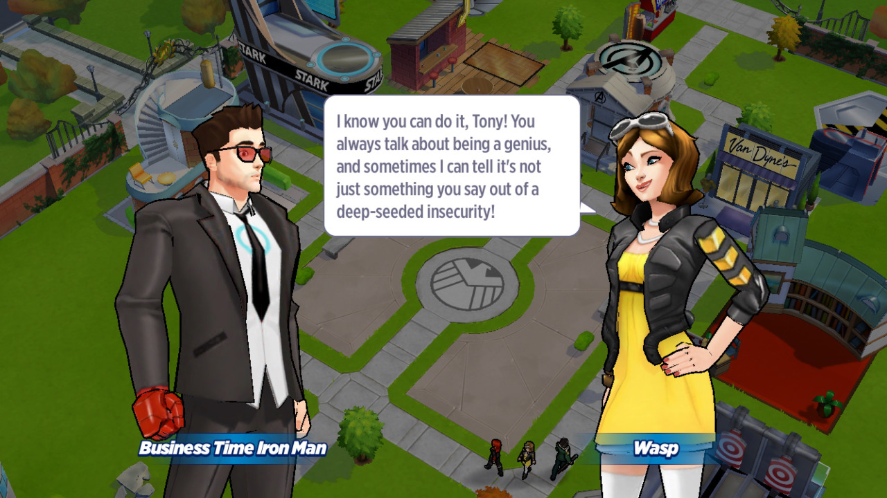 dating avengers academy