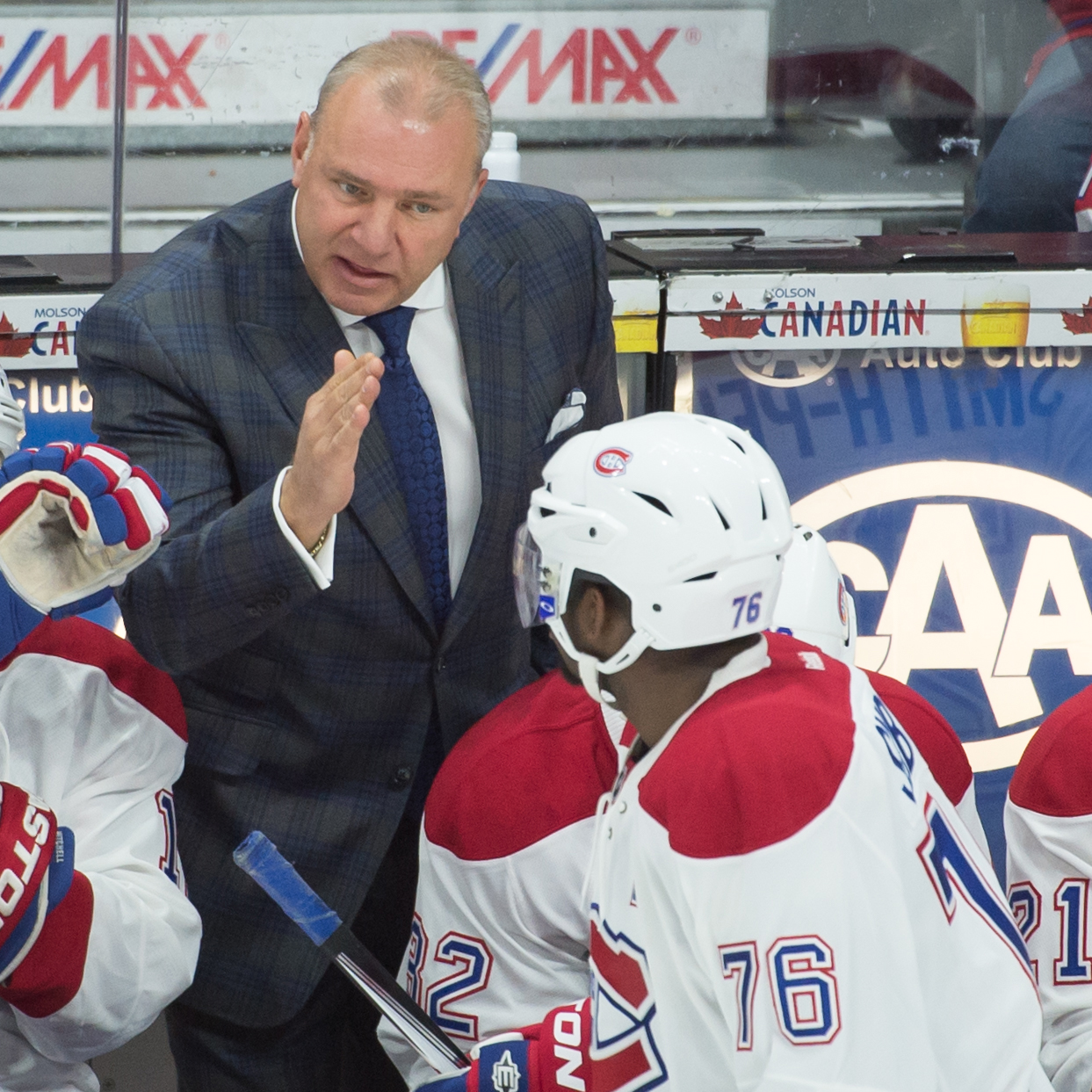 Therrien offers some instructions for Subban